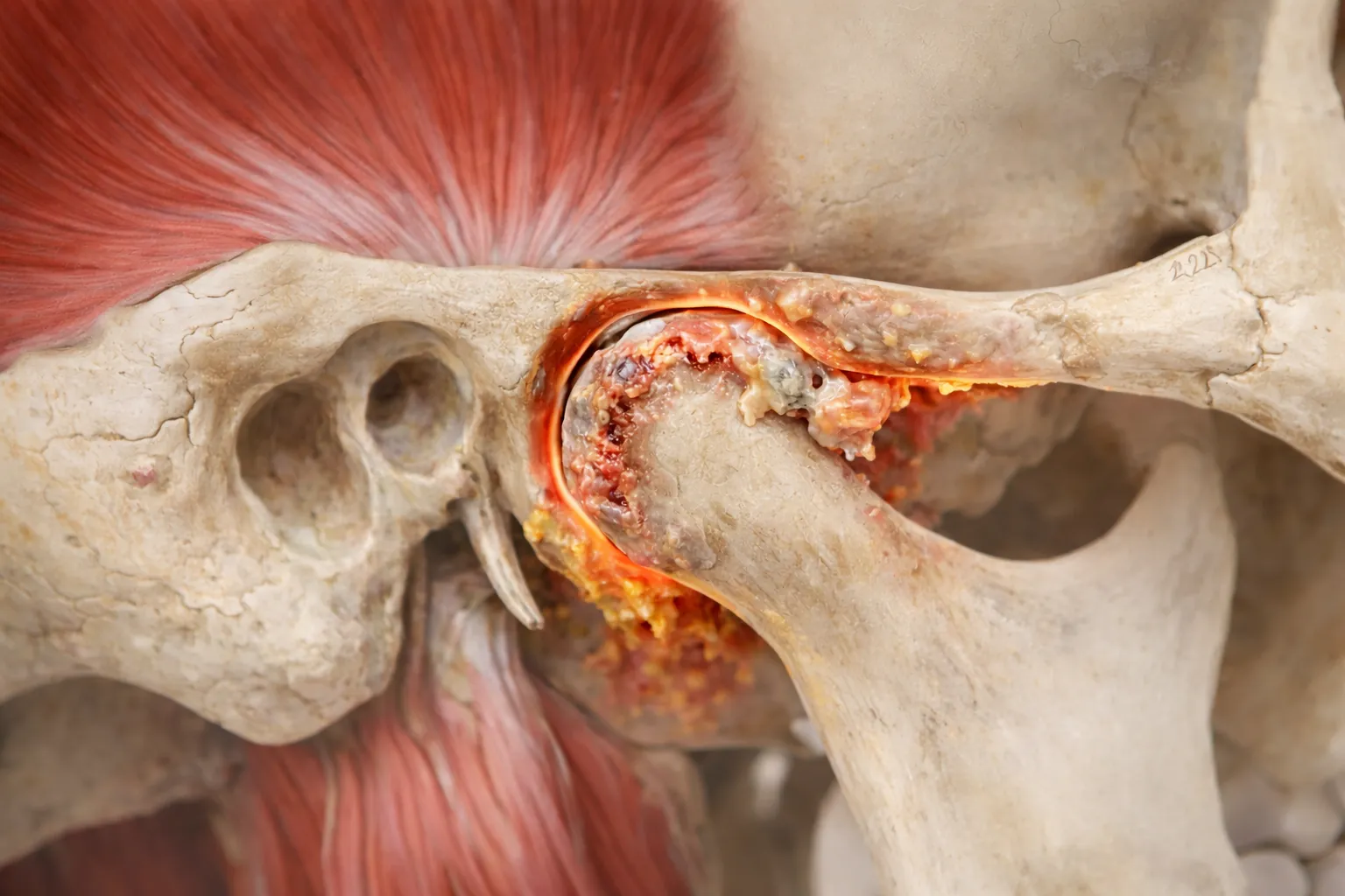 Arthrose des Kiefergelenkes